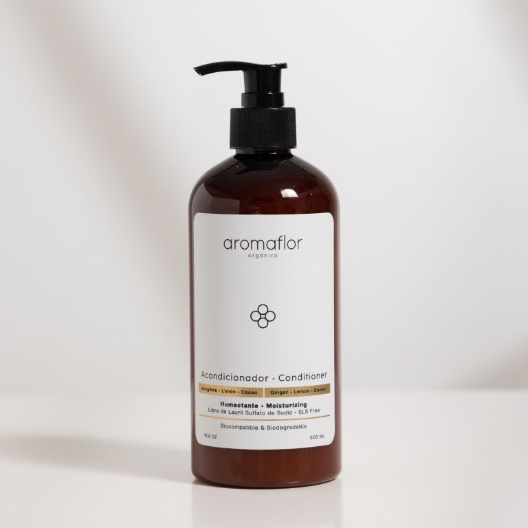 Acondicionador Jengibre - Limón - Cacao Humectante / Conditioner Ginger - Lemon - Cacao Moisturizing