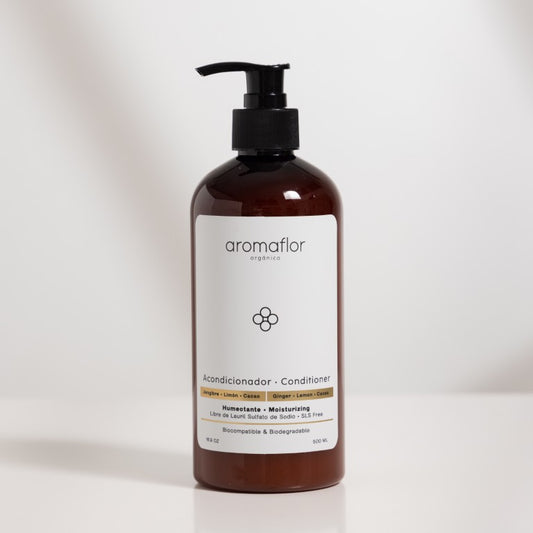 Acondicionador Jengibre - Limón - Cacao  Humectante /  Conditioner Ginger - Lemon - Cacao Moisturizing