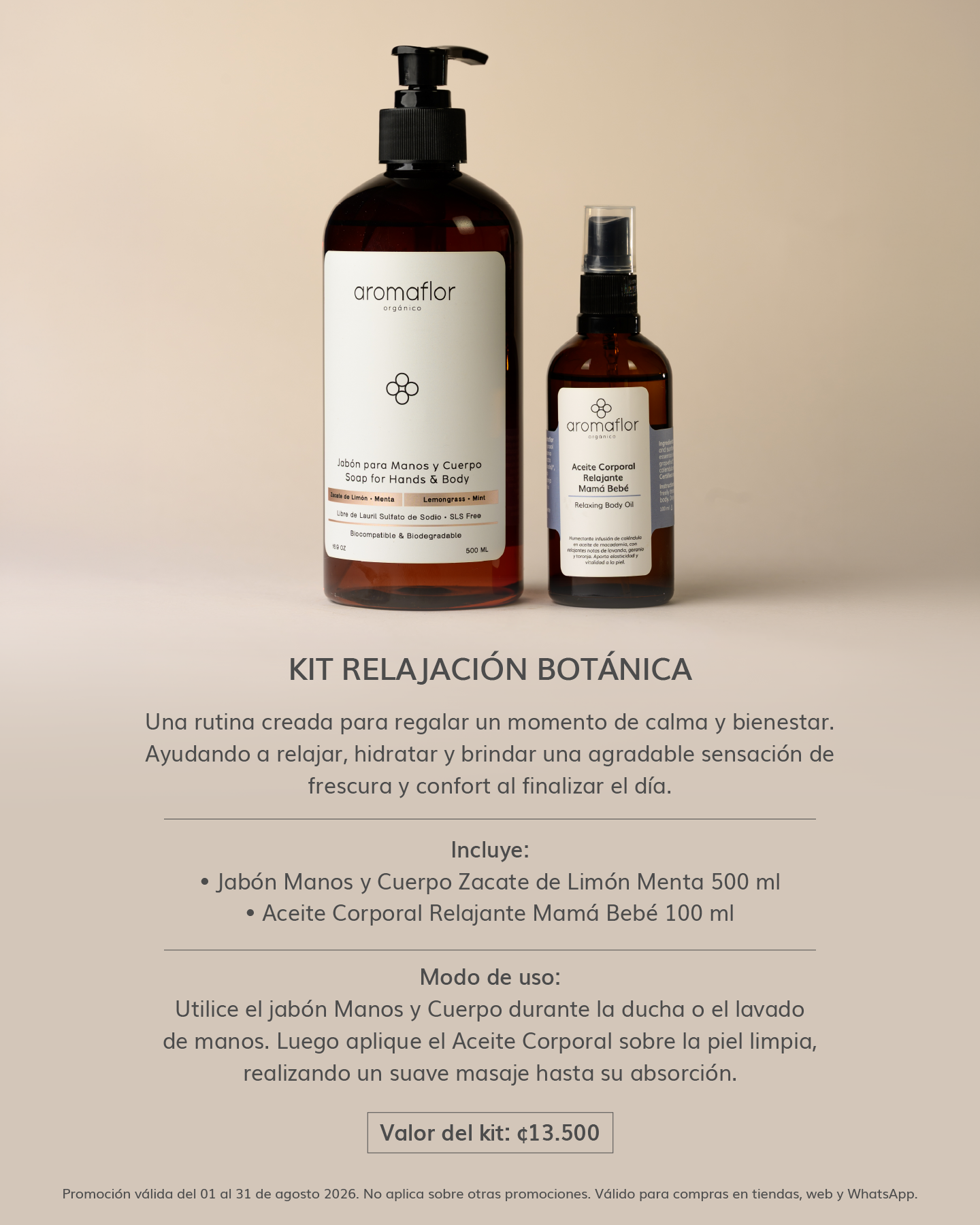 Día de la Madre- Kit  Relajación Botánica