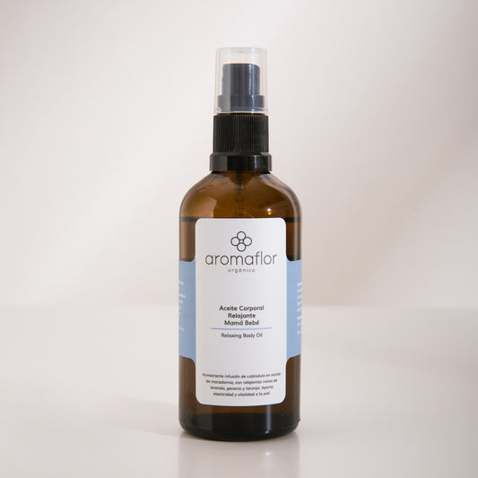 Aceite Corporal Relajante Mamá Bebé